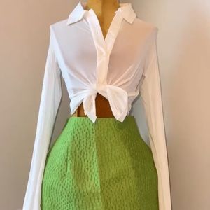 Lime skirt